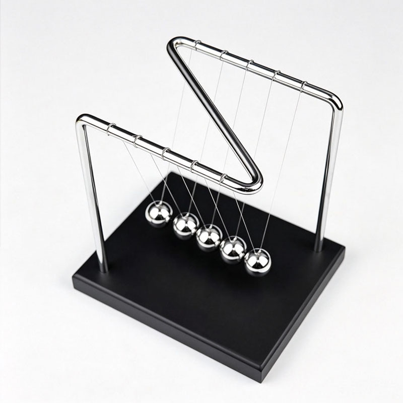 Home Office Tech Gadgets - N Shaped Newton's Cradle Balance Pendulum