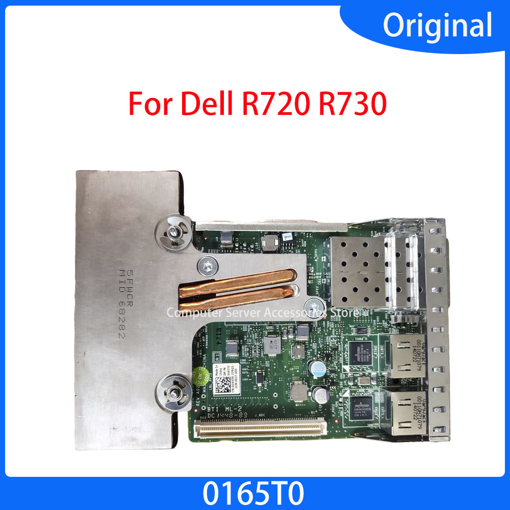 Gigabit Network Card - Original Network Card 0165T0 165T0 BCM57800S