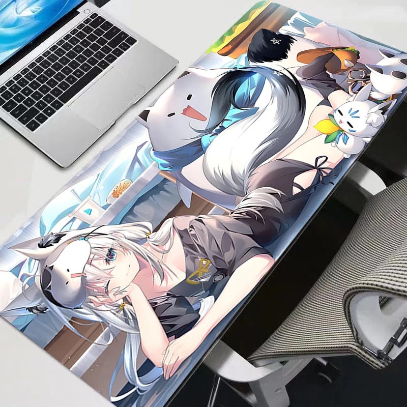 Anime Mouse Pad Gamer XXL Keyb - Office Tech Background ulasan dan harga