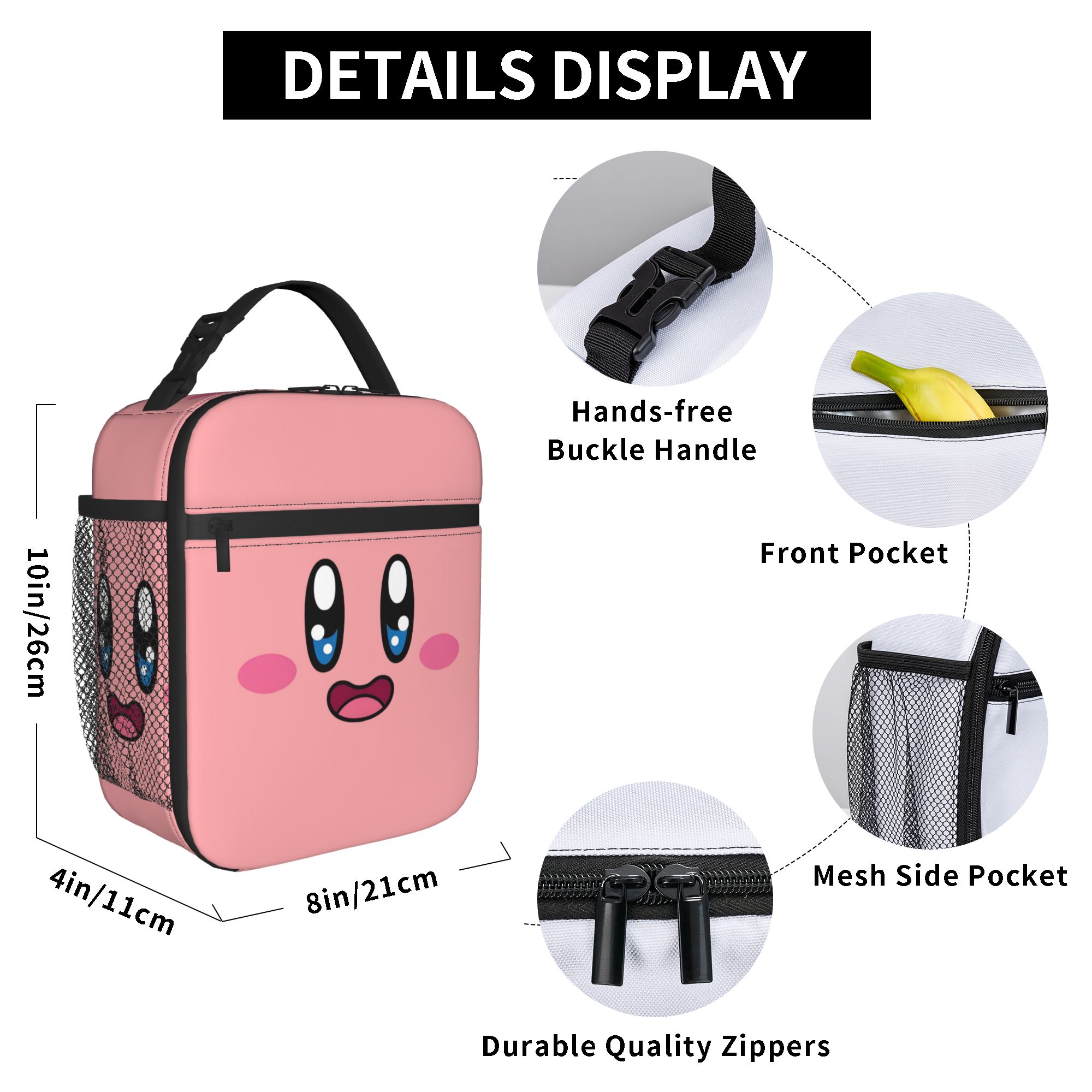 Custom K-Kirbys Resuable Lunch - Office Tech Accessories ulasan dan harga