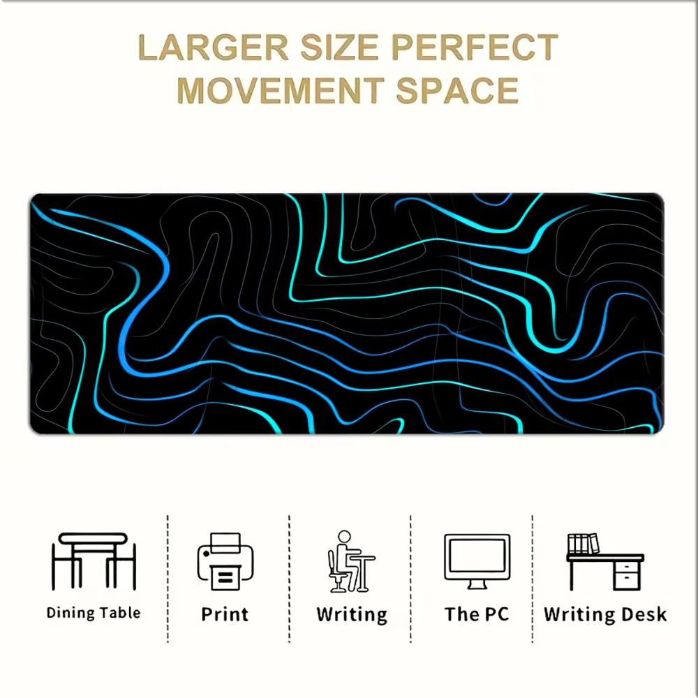 Large XXL Gaming MousePad Desk - Office Tech Background ulasan dan harga