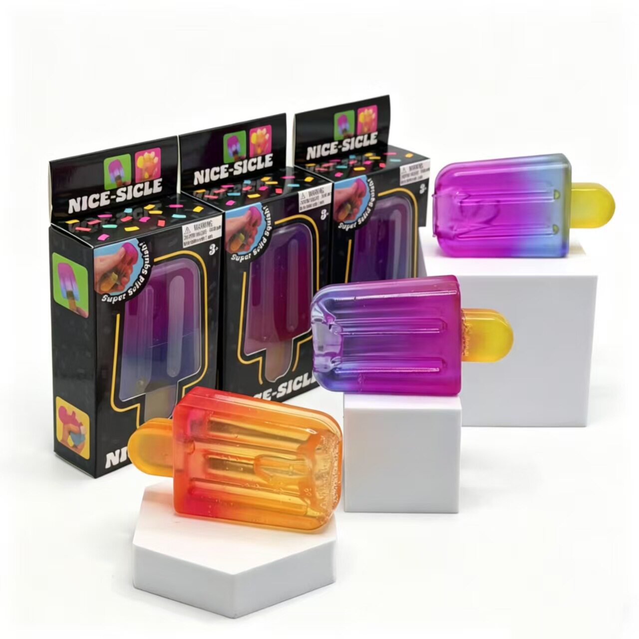 Gradient Ice Cream Squeeze Toy - Home Office Tech Gadgets ulasan dan harga