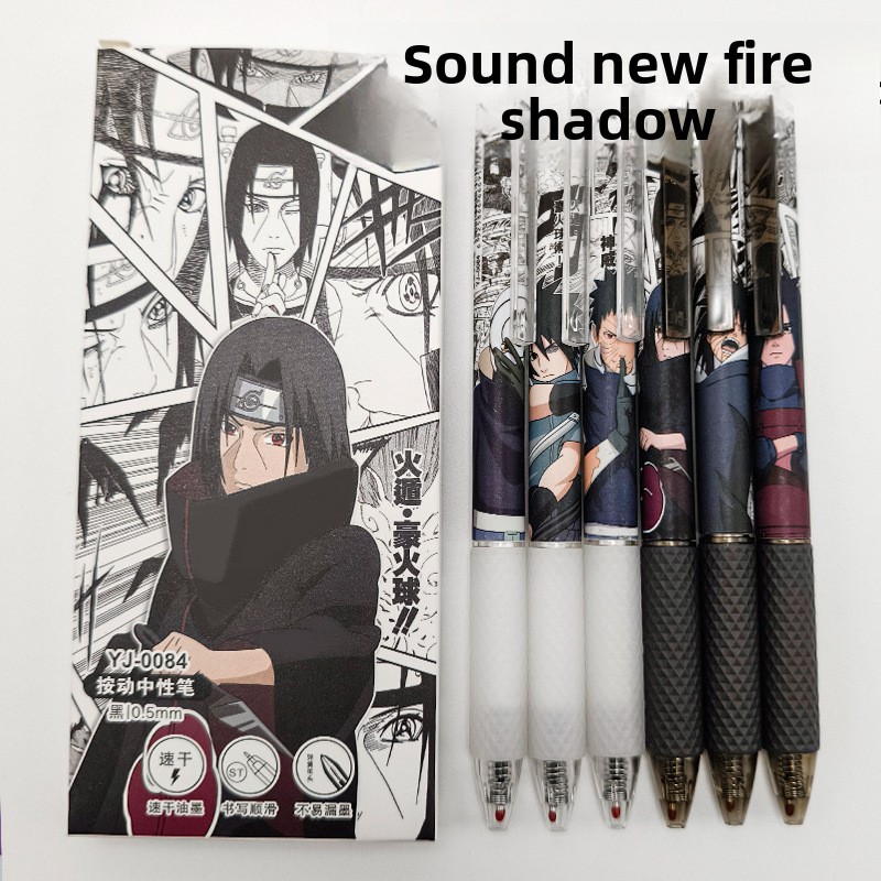 Anime Naruto Gel Pen Cute Cart - Office Tech Accessories ulasan dan harga