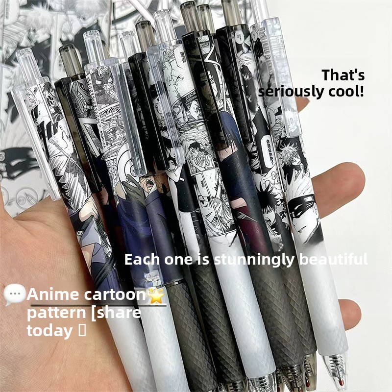 Anime Naruto Gel Pen Cute Cart - Office Tech Accessories ulasan dan harga
