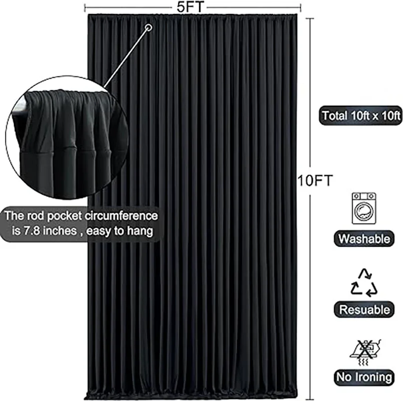 Backdrop Curtains For Parties, - Office Tech Background ulasan dan harga