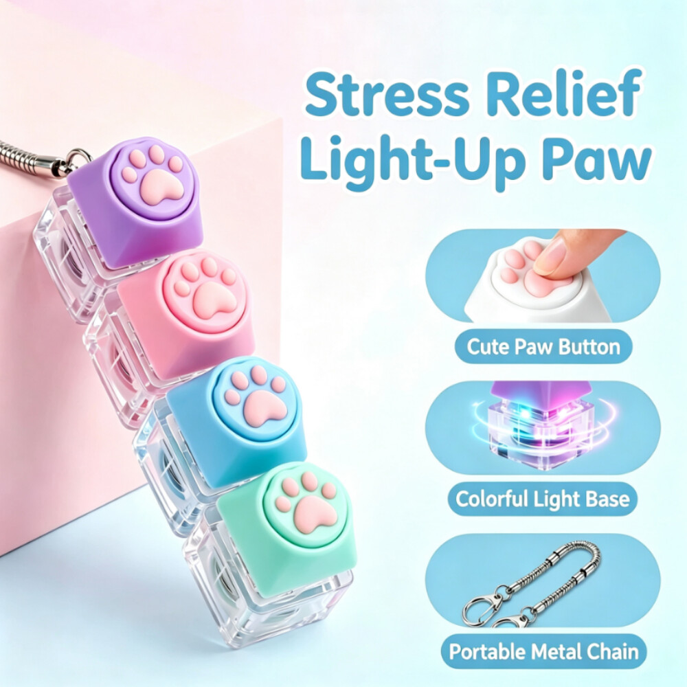 New hot LED Keyboard Keychain  - Office Tech Accessories ulasan dan harga