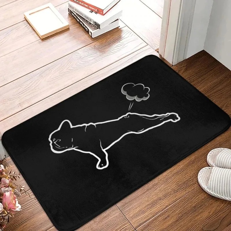 Abstract Topo Doormat Neon Blu - Office Tech Background ulasan dan harga