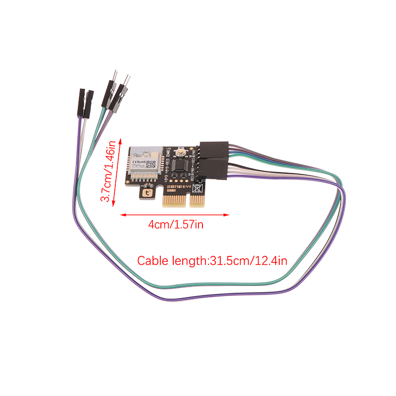 1Pc A3 Tuya Wifi PC Power Swit - Gigabit Network Card ulasan dan harga