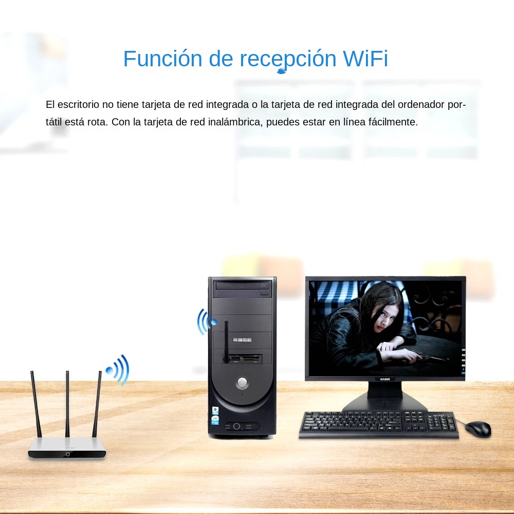 RTL8188 USB Mini Wifi Adapter  - Gigabit Network Card ulasan dan harga