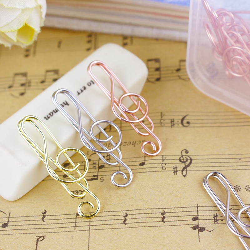 10pcs/box  Music Note Shaped P - Office Tech Accessories ulasan dan harga