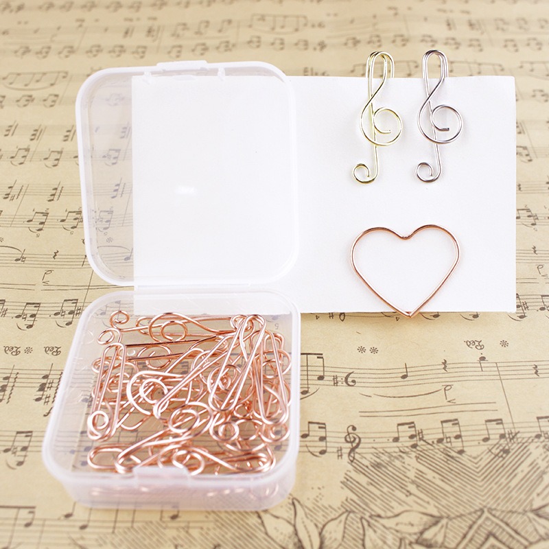 10pcs/box  Music Note Shaped P - Office Tech Accessories ulasan dan harga