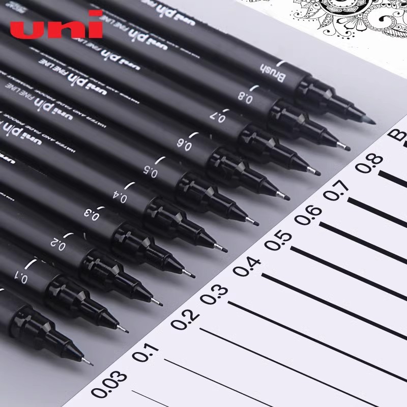 Japan UNI Needle Tube Gel Pen  - Office Tech Accessories ulasan dan harga