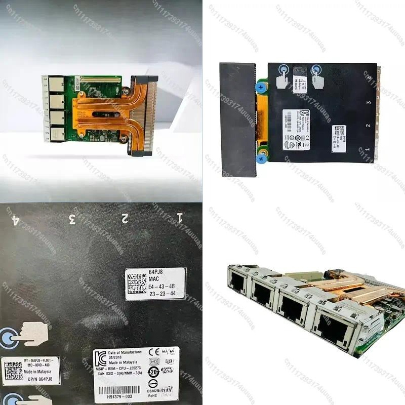 For DELL X550-T4 64PJ8 10GbE Q - Gigabit Network Card ulasan dan harga