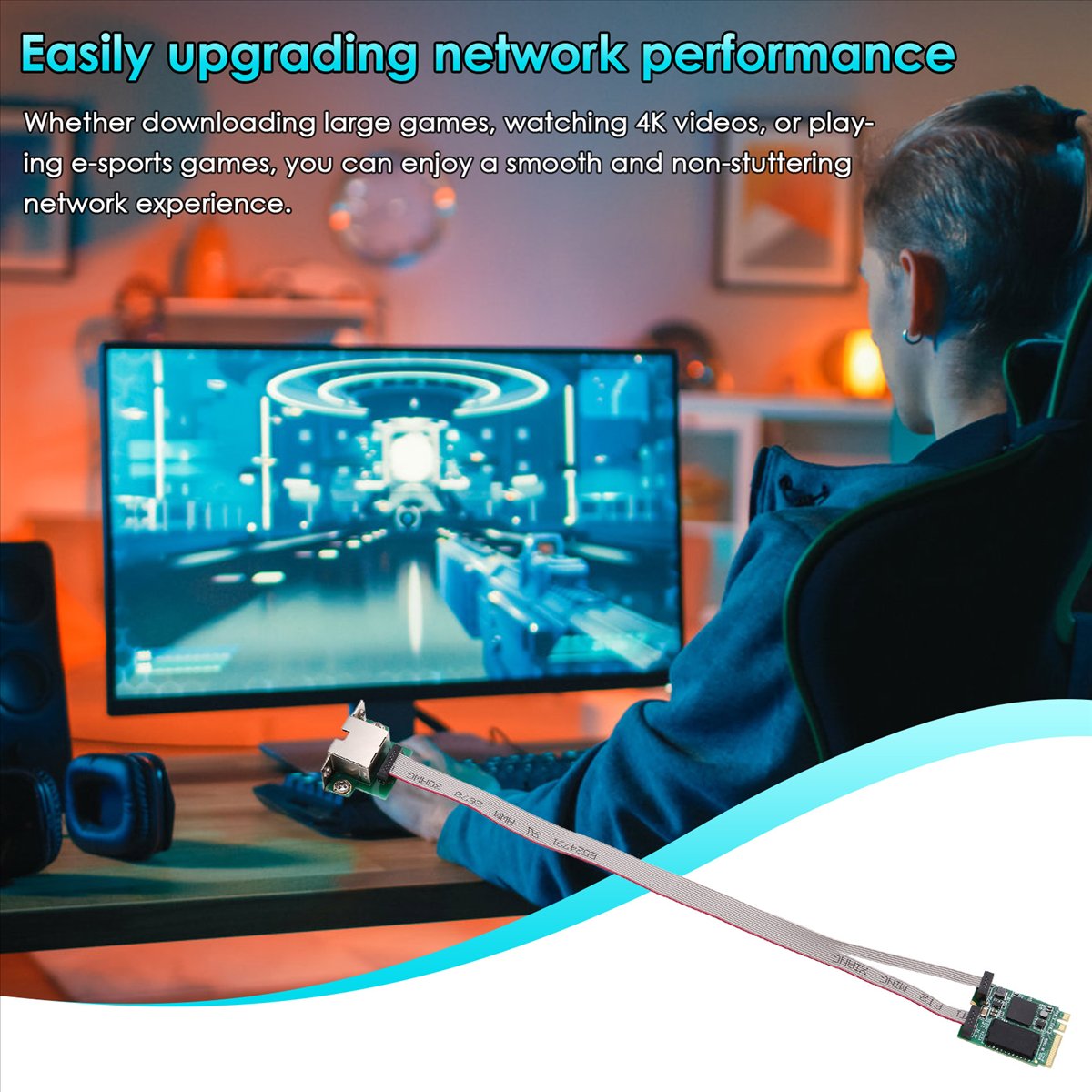 A99X M.2 A+E KEY 5Gbps Gigabit - Gigabit Network Card ulasan dan harga